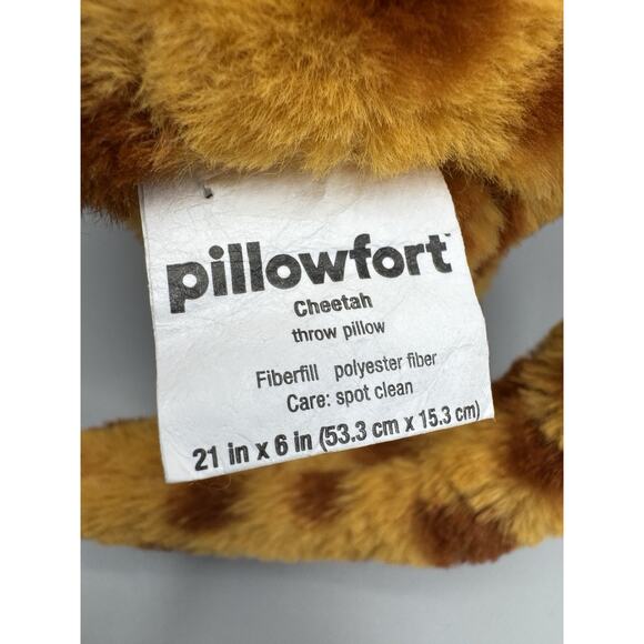 Pillowfort Spotted Cheetah Cat Plush 17” Stuffed Animal - Picture 7 of 10